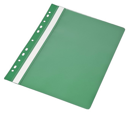 Skoroszyt wpinany MyOffice A4 PCV czarny (20)