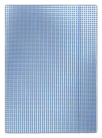 Teczka kartonowa z gumką Donau A4/400g w kratę czerwona