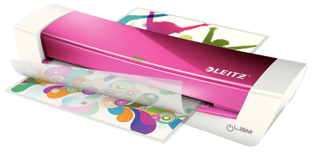 LAMINATOR LEITZ ILAM HOME OFFICE A4 RÓŻOWY