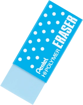 Gumka Pentel Hi-Polymer błękitna