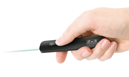 Wskaźnik laserowy 2x3 WL1 promień zielony