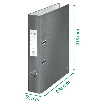 Segregator Leitz 180° Wow A4/50mm czerwony