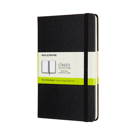 Notatnik Moleskine Classic M (11.5x18cm) gładki czarny