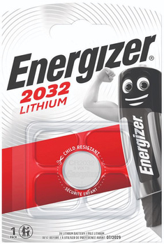 Bateria Energizer Lithium CR2032 3V