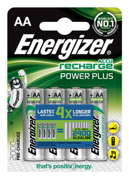 Akumulatorki Energizer Power Plus AA HR6 2000mAh (4)