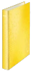 Segregator ringowy Leitz Wow A4/25mm 4R żółty