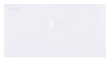 Teczka kopertowa Donau DL transparentna
