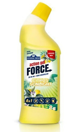 Żel do WC Force Action Gel 1L cytrusy