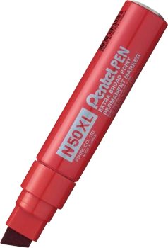 Marker permanentny Pentel Pen N50XL czerwony