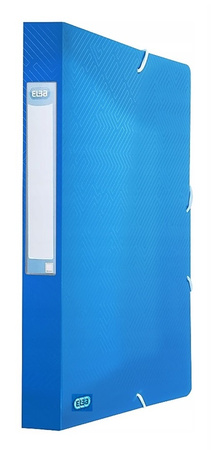 Teczka PP z gumką Elba A4/40mm czerwona