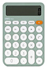 Kalkulator Deli M124 zielony