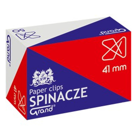 SPINACZE BIUROWE KRZYŻOWE 41mm (50)