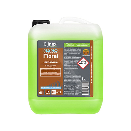 Preparat Clinex Nano Protect Floral 5L (do mycia podłóg)