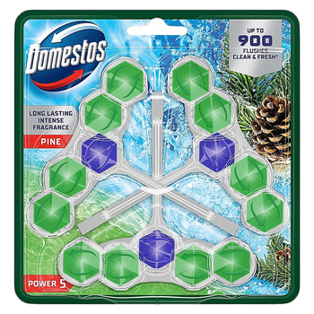 Zawieszka do WC Domestos Power 5 50g Pine (3)