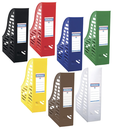 Pojemnik na dokumenty Donau A4/85mm składany dymny