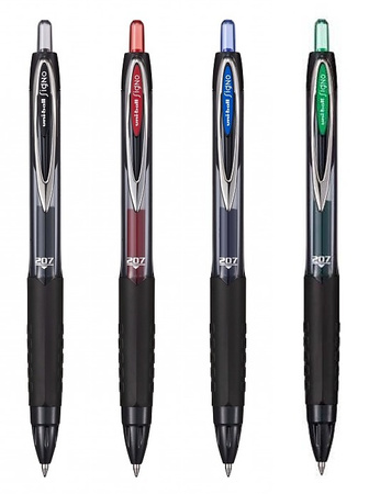 Długopis żelowy Uni UMN-207E Signo zielony