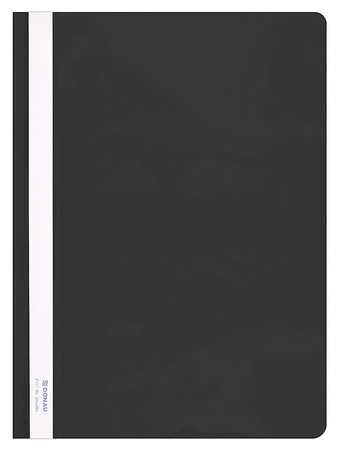 Skoroszyt DONAU, PVC, A4, twardy, 150/160mikr., czerwony