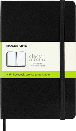 Notatnik Moleskine Classic M (11.5x18cm) gładki czarny