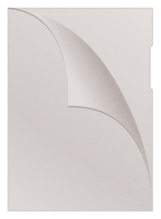 Obwoluta DONAU typu L, PP, A4, groszkowa, 120mikr., czerwona