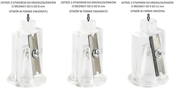 Ostrza do temperówki Eagle EG-5161 USB (3)