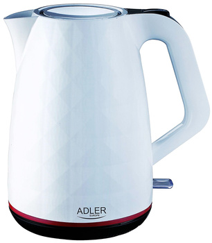 Czajnik elektryczny Adler AD 1277 1.7L biały