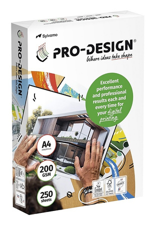 Papier Pro-Design A4/200g satynowany (250)