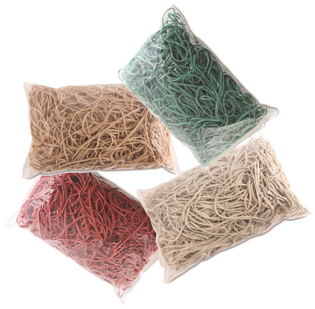 Gumki recepturki Office Products 1kg śr.130mm czerwone