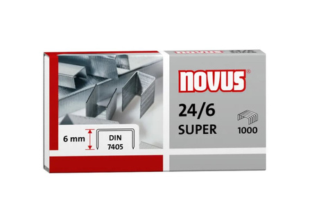 ZSZYWKI NOVUS 24/6 DIN SUPER (1000)