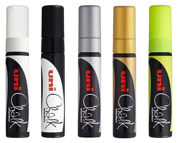 Marker kredowy Uni Chalk PWE-17K biały