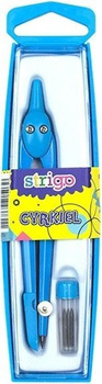 Cyrkiel metalowy Strigo niebieski