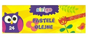 PASTELE OLEJNE STRIGO 24 KOLORY