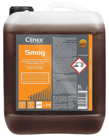 Preparat do zmywania i czyszczenia urządzeń CLINEX Smog, 5l