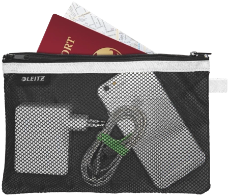 Saszetka Leitz Wow 15x23cm 2 kieszonki czarna