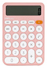 Kalkulator Deli M124 różowy
