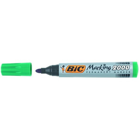 Marker permanentny BiC Marking 2000 zielony