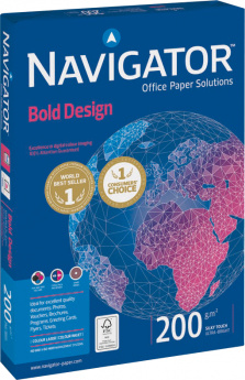 PAPIER NAVIGATOR BOLD DESIGN A4/200g (150)