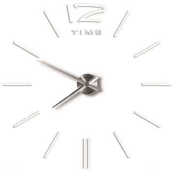 Zegar ścienny Esperanza San Marino 3D biały