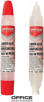 Klej w płynie Office Products 43ml transparentny