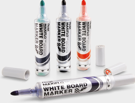 Marker do tablic Pentel Maxiflo MWL5W zielony