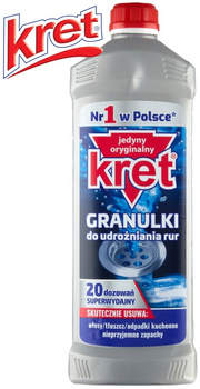 Środek do rur Kret 800g granulki