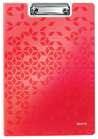 Teczka z klipem Leitz Wow A4 czerwona