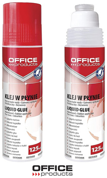 Klej w płynie Office Products 125ml transparentny