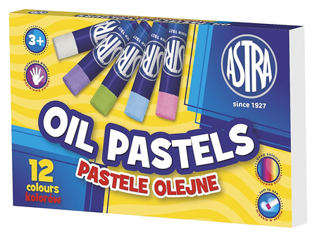 Pastele olejne Astra 12 kolorów