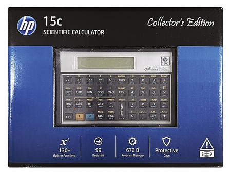 Kalkulator finansowy HP 15c czarny