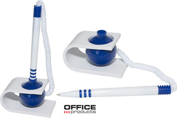 Długopis na sprężynce Office Products stojący niebieski