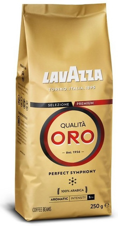 KAWA LAVAZZA QUALITA ORO 250g ZIARNISTA