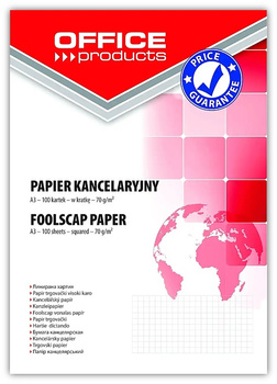 Papier kancelaryjny Office Products A3/100k kratka
