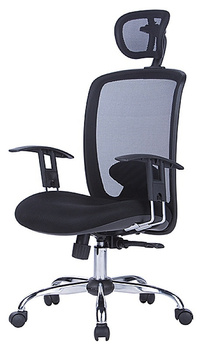 Fotel biurowy Office Products Samos czarny