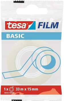 TAŚMA BIUROWA TESA BASIC 15mm/33m