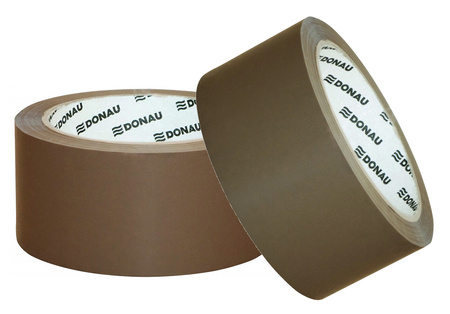 Taśma pakowa DONAU Solvent , 48mm, 60m, 42mikr., transparentna